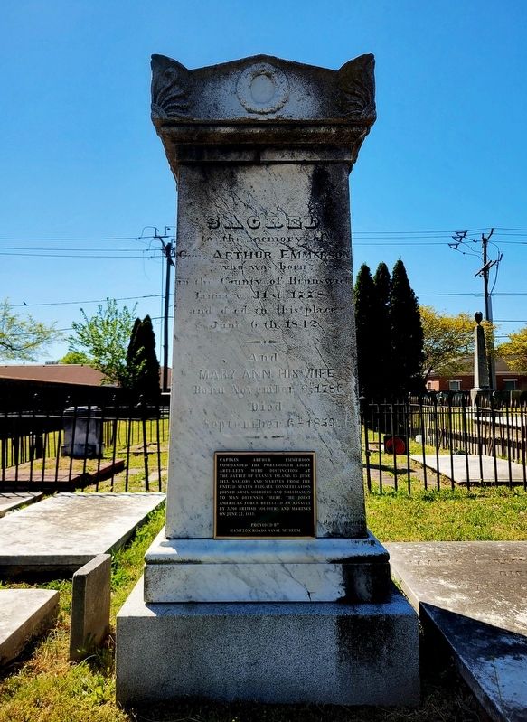 Arthur Emmerson's grave. Click for full size. Arthur Emmerson's grave image. Click for full size.
