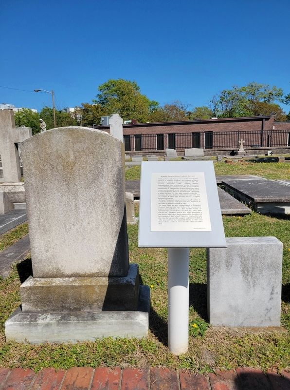 Brigadier General William Frederick Niemeyer Marker image. Click for full size.