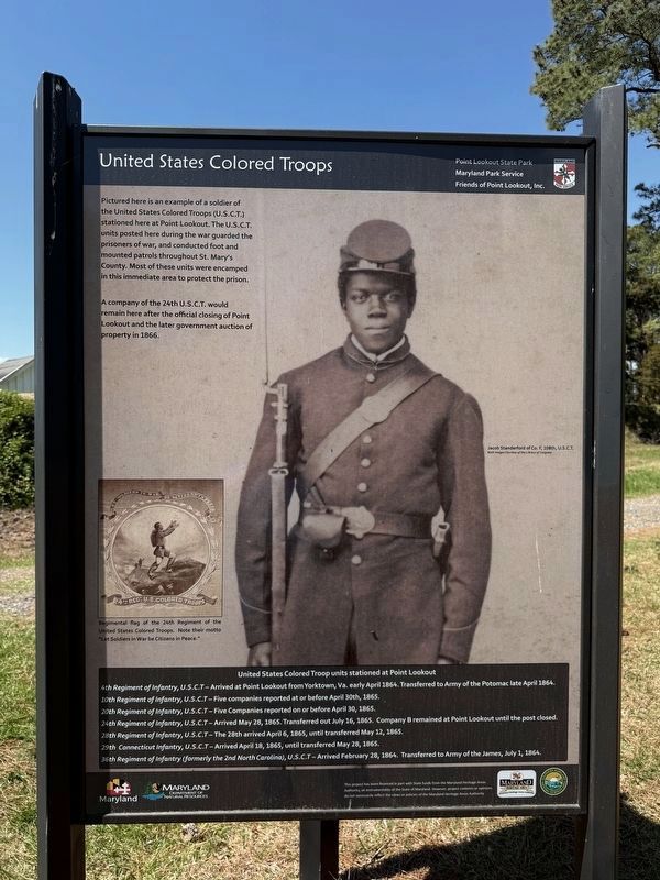 United States Colored Troops Marker image. Click for full size.