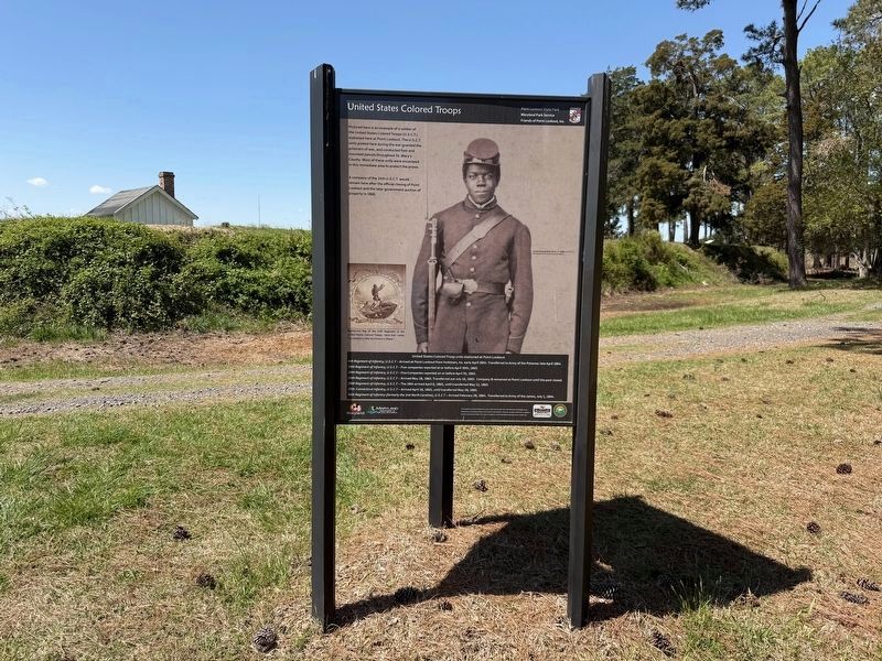 United States Colored Troops Marker image. Click for full size.