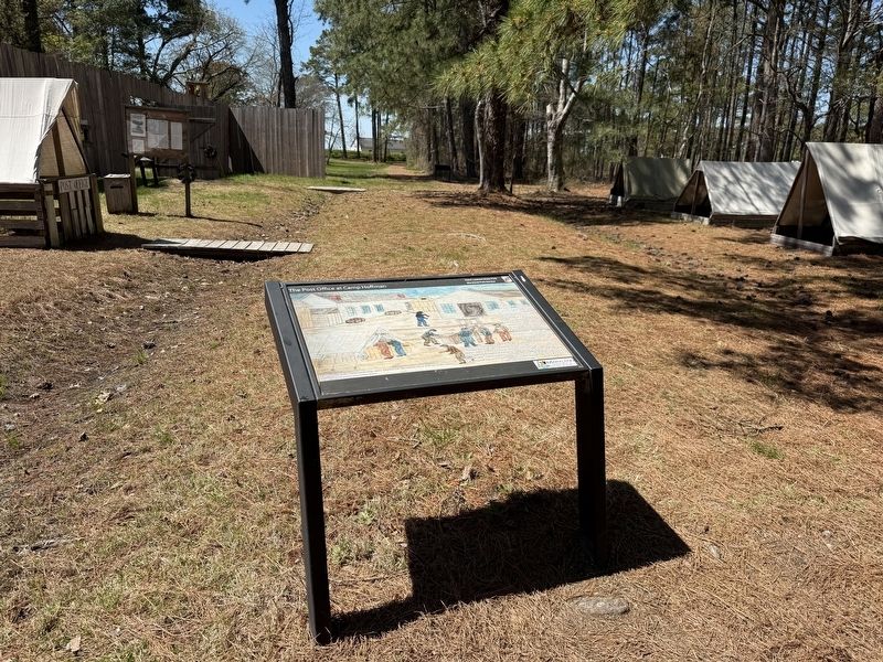 The Post Office at Camp Hoffman Marker. Click for full size. The Post Office at Camp Hoffman Marker image. Click for full size.