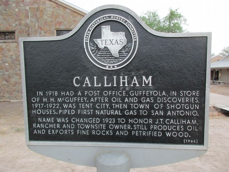 Calliham Marker image. Click for full size.