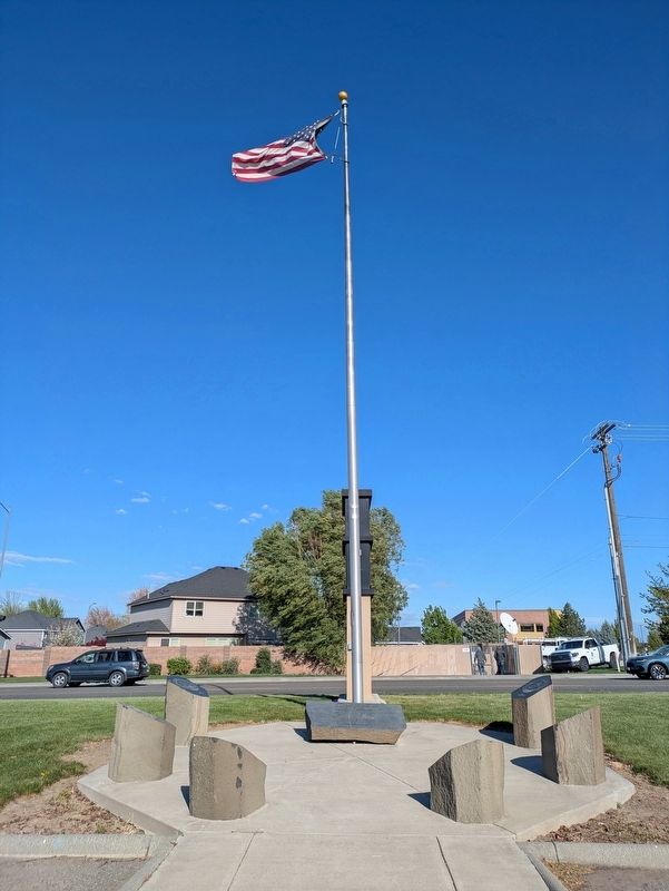 Nazarene Church Veterans Memorial. Click for full size. Nazarene Church Veterans Memorial image. Click for full size.