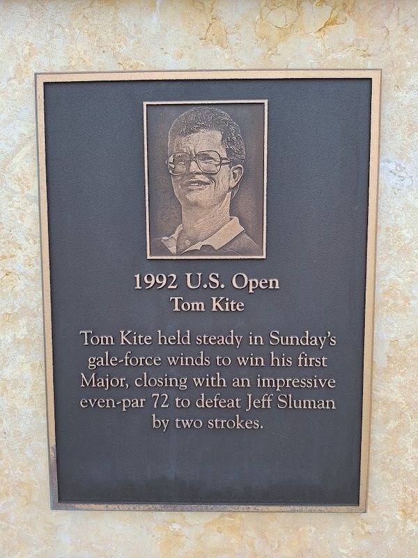 Tom Kite Marker. Click for full size. Tom Kite Marker image. Click for full size.
