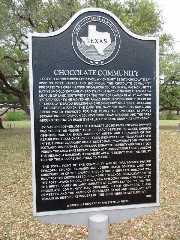 Chocolate Community Marker. Click for full size. Chocolate Community Marker image. Click for full size.