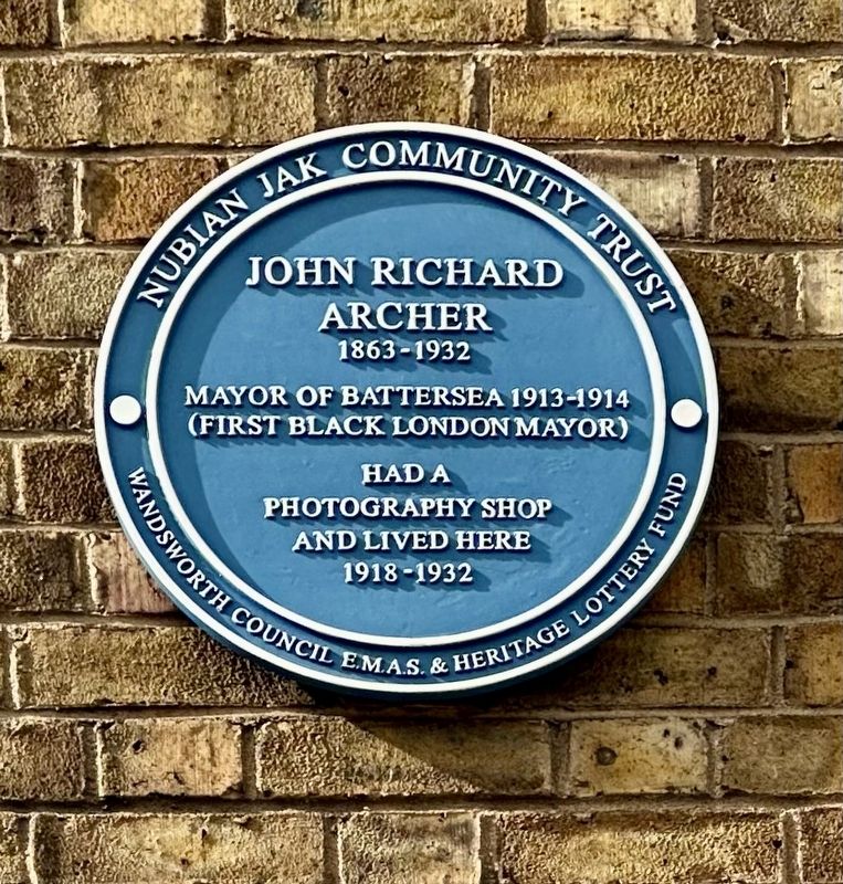 John Richard Archer Marker. Click for full size. John Richard Archer Marker image. Click for full size.
