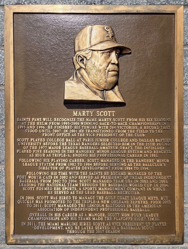 Marty Scott Marker image. Click for full size.