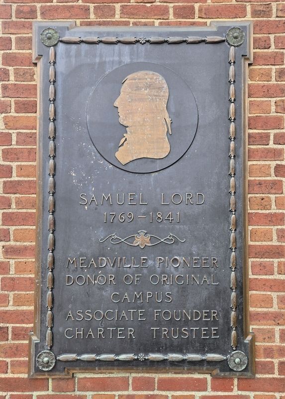 Samuel Lord Marker. Click for full size. Samuel Lord Marker image. Click for full size.