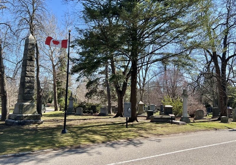 The Right Honourable William Lyon Mackenzie King Marker image. Click for full size.
