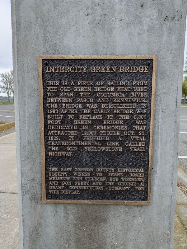 Intercity Green Bridge Marker image. Click for full size.