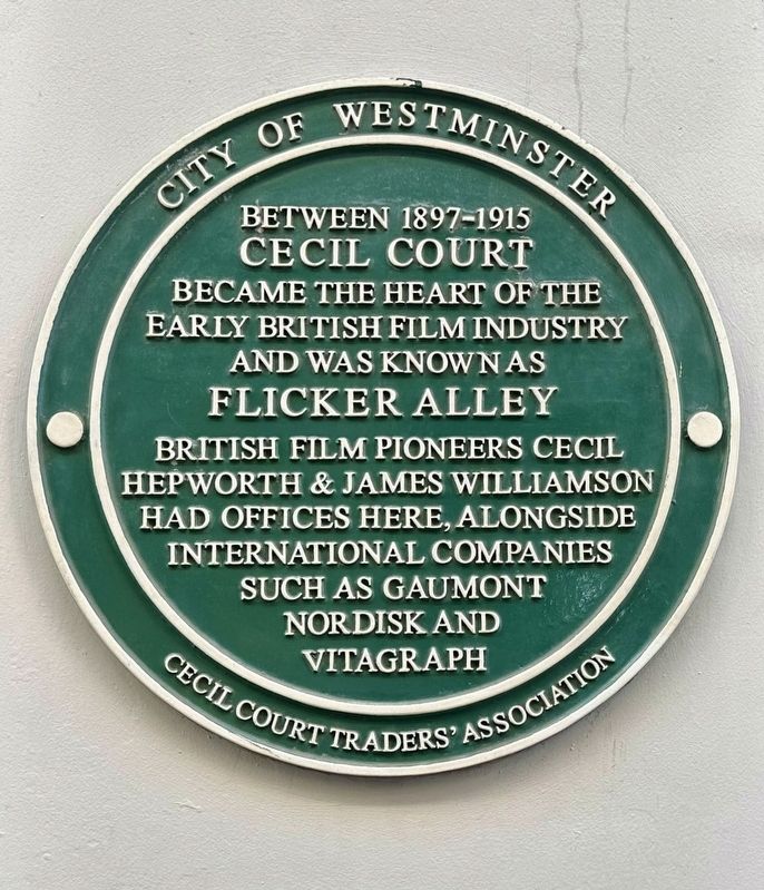 Flicker Alley Marker. Click for full size. Flicker Alley Marker image. Click for full size.