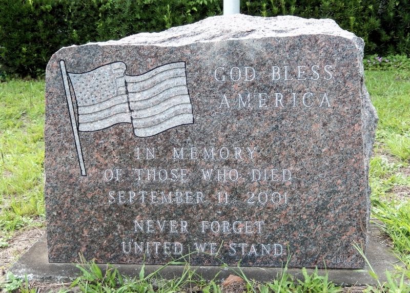 God Bless America Marker. Click for full size. God Bless America Marker image. Click for full size.