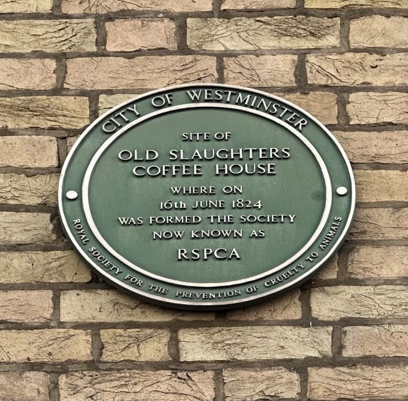 Old Slaughters Coffee House Marker image. Click for full size.