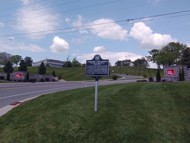 Tennessee Farm Bureau Marker image. Click for full size.