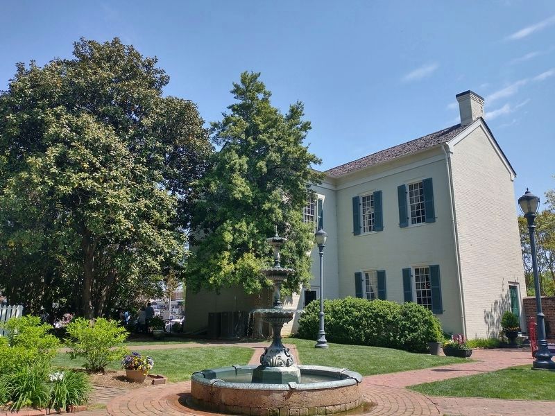 James K. Polk House as seen from the back garden. image. Click for full size.
