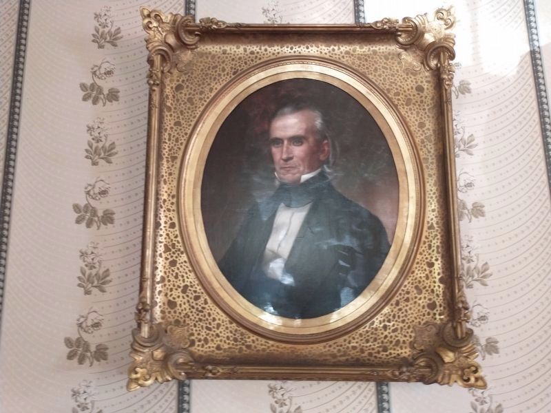 James K. Polk image. Click for full size.