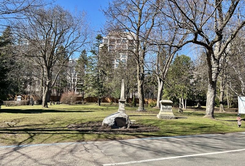 The Resting Place of Pioneers Marker image. Click for full size.
