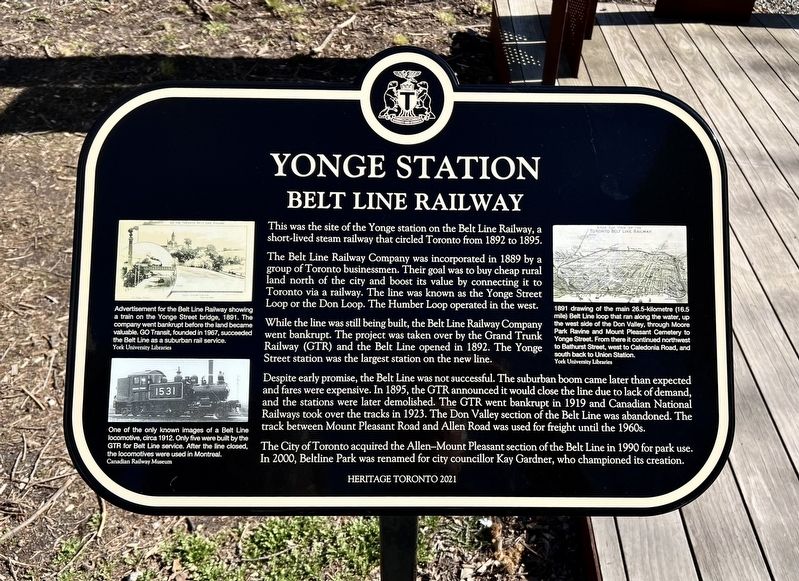 Yonge Station Marker image. Click for full size.