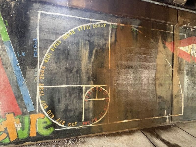 Fibonacci Mural, part 2. Click for full size. Fibonacci Mural, part 2 image. Click for full size.