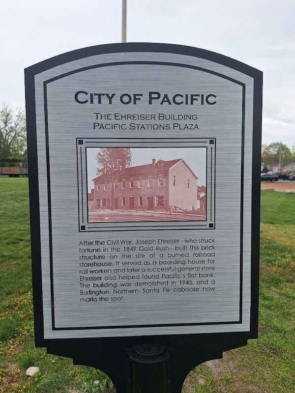The Ehreiser Building Marker image. Click for full size.