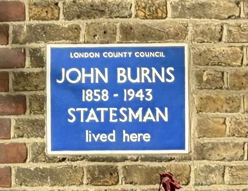 John Burns Marker. Click for full size. John Burns Marker image. Click for full size.