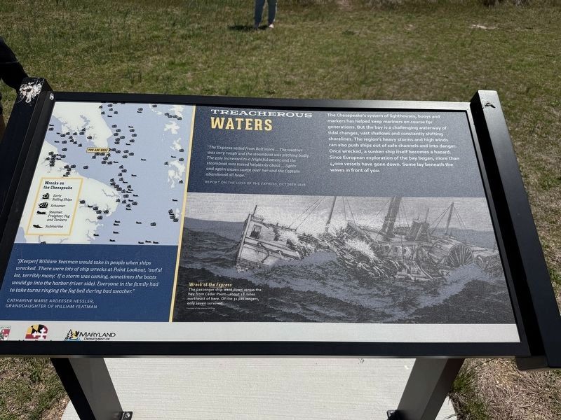 Treacherous Waters Marker image. Click for full size.