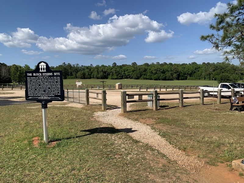 The Block-Sterns Site Marker. Click for full size. The Block-Sterns Site Marker image. Click for full size.