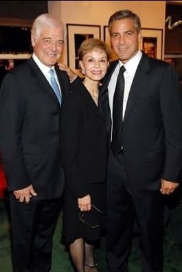 Nick, Nina, and George Clooney image. Click for more information.