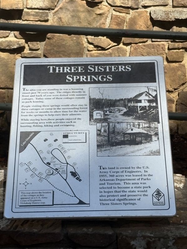 Three Sisters Springs Marker image. Click for full size.