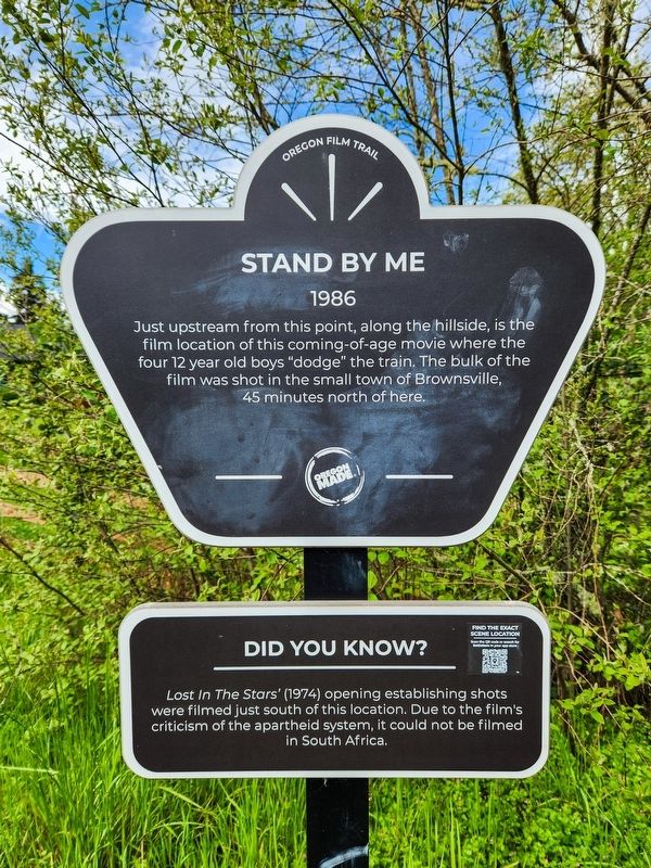 Stand By Me Marker. Click for full size. Stand By Me Marker image. Click for full size.