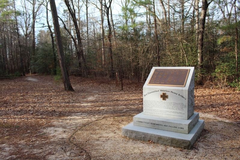2nd Connecticut Volunteer Heavy Artillery Marker. Click for full size. 2nd Connecticut Volunteer Heavy Artillery Marker image. Click for full size.
