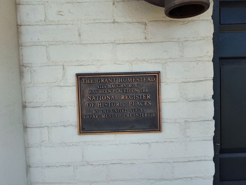 National Register of Historic Places plaque on the house. Click for full size. National Register of Historic Places plaque on the house image. Click for full size.