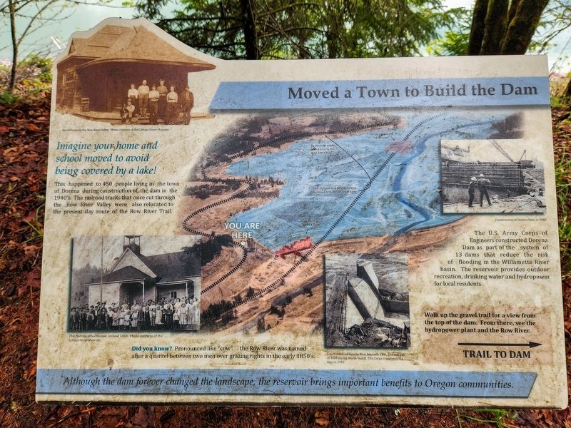 Moved a Town to Build the Dam Marker. Click for full size. Moved a Town to Build the Dam Marker image. Click for full size.