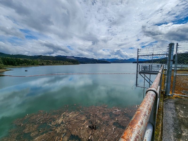 Dorena Lake. Click for full size. Dorena Lake image. Click for full size.