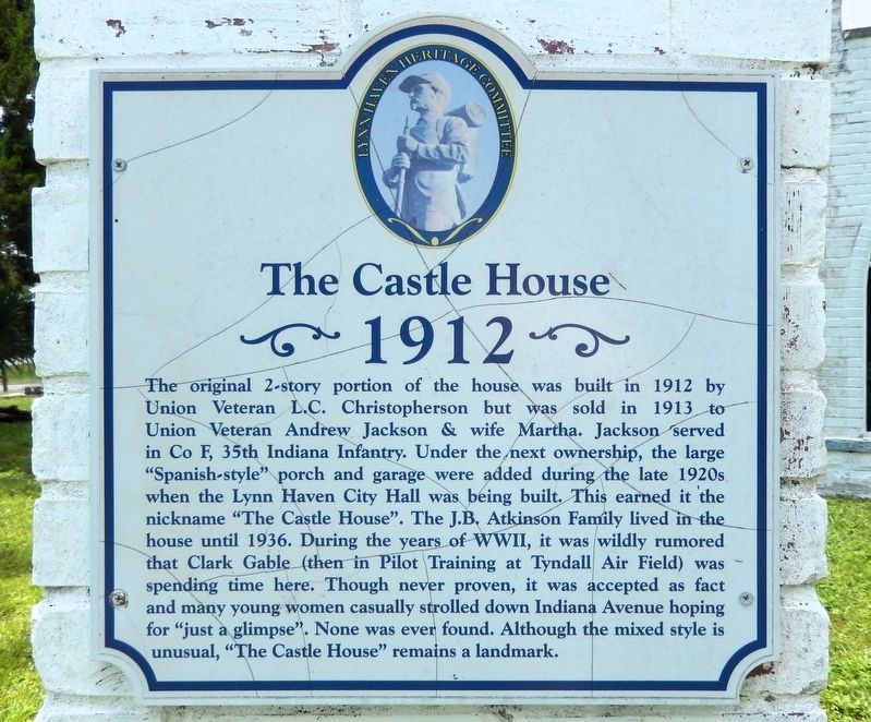 The Castle House Marker image. Click for full size.