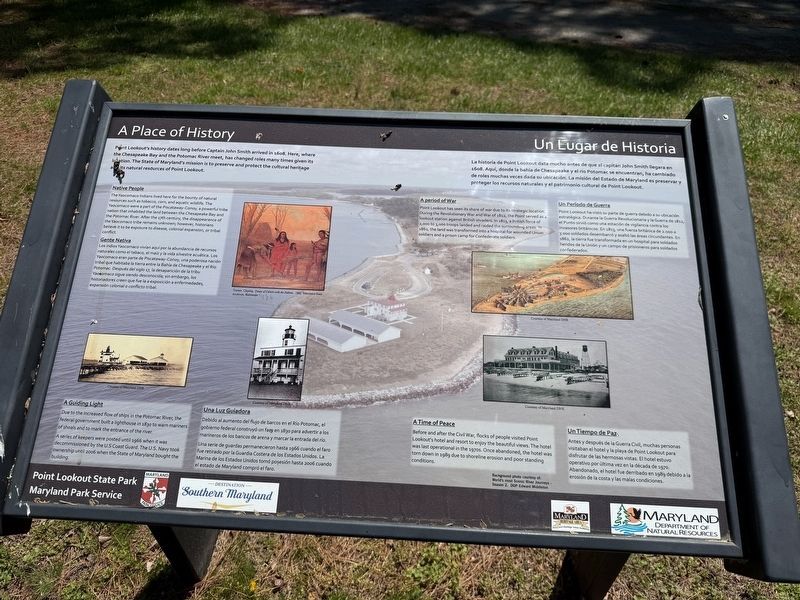 A Place of History / Un Lugar de Historia Marker. Click for full size. A Place of History / Un Lugar de Historia Marker image. Click for full size.