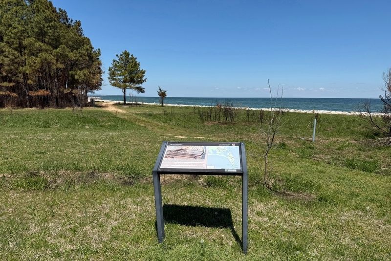 Camp Hoffman Marker. Click for full size. Camp Hoffman Marker image. Click for full size.
