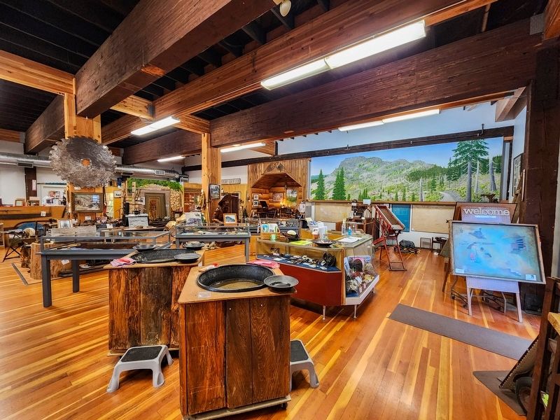 Bohemia Mining Museum interior image. Click for full size.