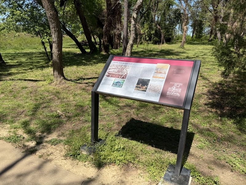 "a lande, even as God made it" Marker. Click for full size. "a lande, even as God made it" Marker image. Click for full size.
