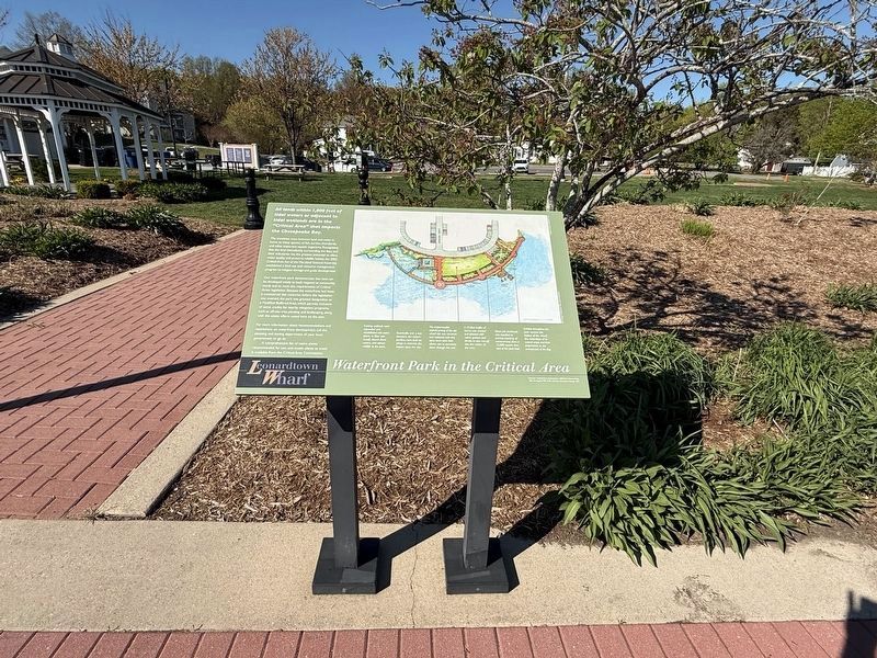 Waterfront Park in the Critical Area Marker image. Click for full size.