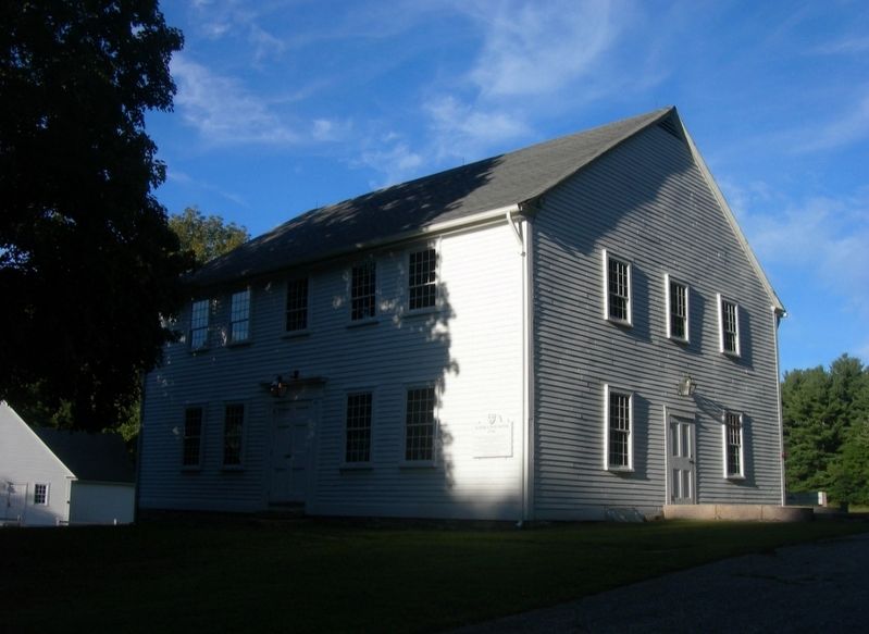 Foster Town House & Marker. Click for full size. Foster Town House & Marker image. Click for full size.