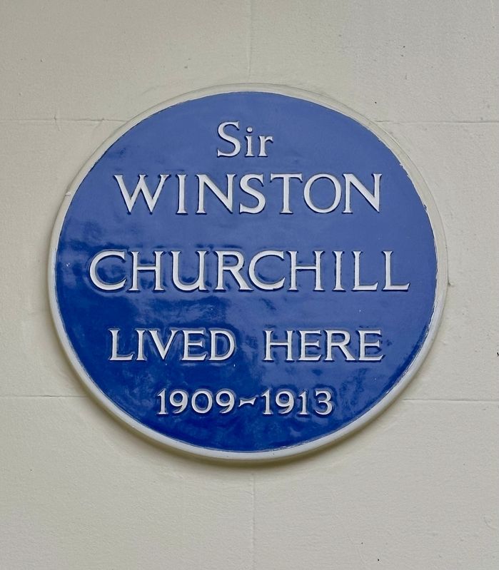 Sir Winston Churchill Marker. Click for full size. Sir Winston Churchill Marker image. Click for full size.