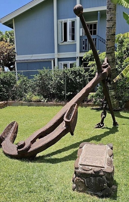 Porter Anchor and Marker. Click for full size. Porter Anchor and Marker image. Click for full size.