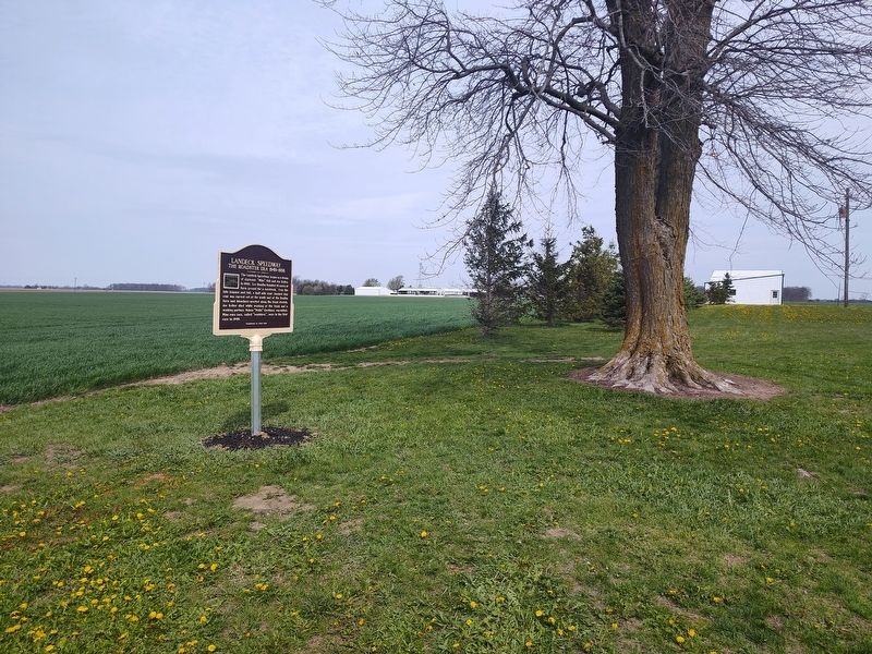 Landeck Speedway - The Roadster Era 1949-1956 Marker. Click for full size. Landeck Speedway - The Roadster Era 1949-1956 Marker image. Click for full size.