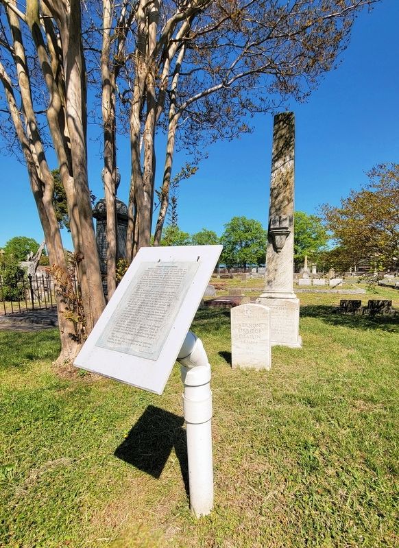 Chaplain Vernon Eskridge Marker. Click for full size. Chaplain Vernon Eskridge Marker image. Click for full size.