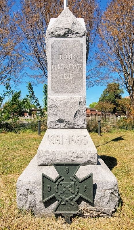 Portsmouth Confederate Memorial Marker. Click for full size. Portsmouth Confederate Memorial Marker image. Click for full size.