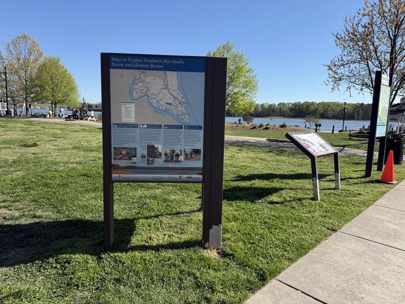Ways to Explore Southern Maryland's Scenic and Historic Routes Marker. Click for full size. Ways to Explore Southern Maryland's Scenic and Historic Routes Marker image. Click for full size.