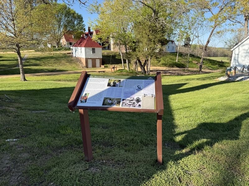 War Touches Sotterley Marker image. Click for full size.