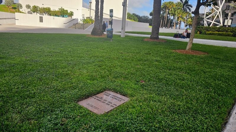 Miami Centennial Time Capsule Marker image. Click for full size.