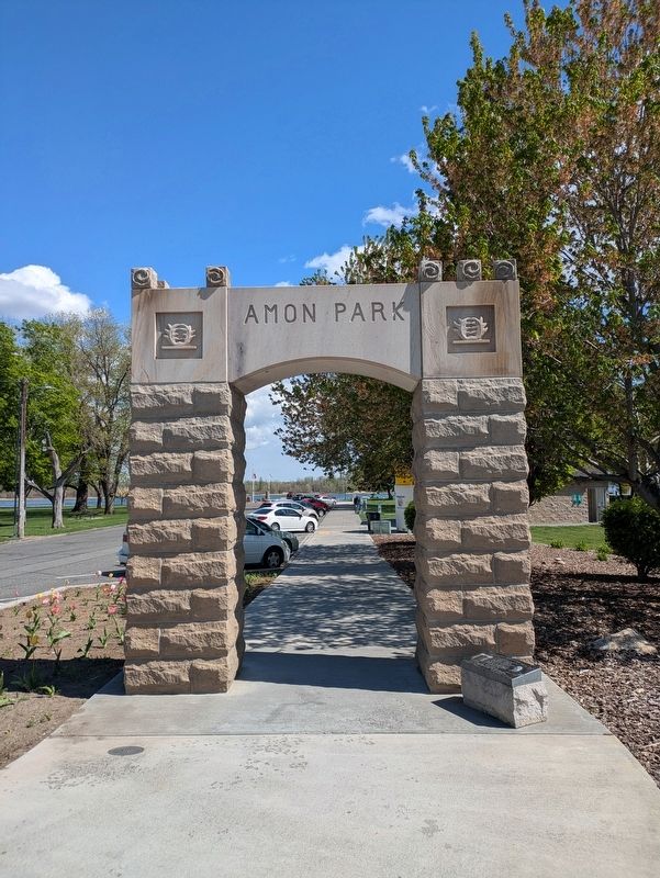 Amon Park Arch. Click for full size. Amon Park Arch image. Click for full size.